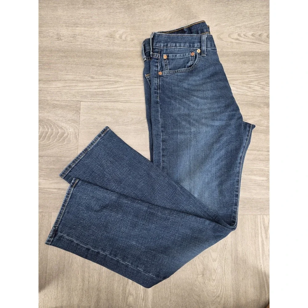 Lot of 3 Men's Jeans 2 Levi's 1 Hollister Size 32x32 Denim Pants Assorted Wash